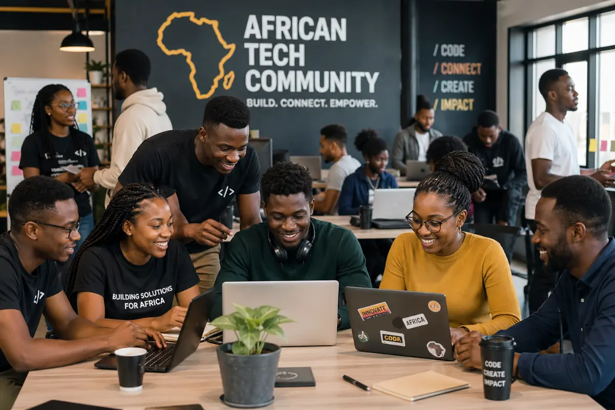 Image of an African Tech Community